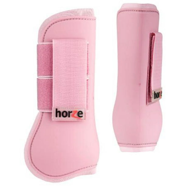 Set Of 4 PINK BLING Tendon Fetlock Boots Horse Jumping Leg Protection,FREE DEL